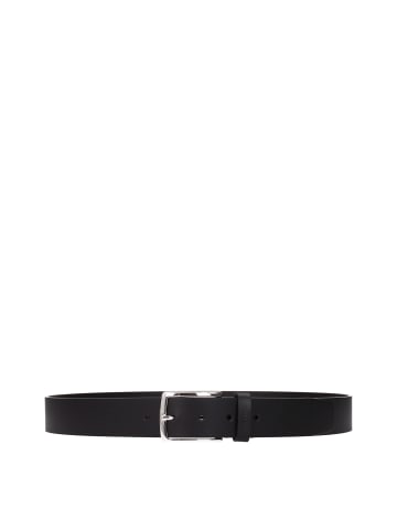 TESTONI Schwarz Leder Regular Gürtel