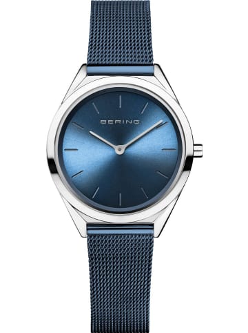 Bering Uhr in Blau