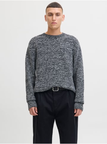 Jack & Jones Strickpullover in Light Grey Melange