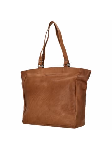 The Chesterfield Brand Berlin - Shopper 15.4" L Leder 28 cm (black) in cognac