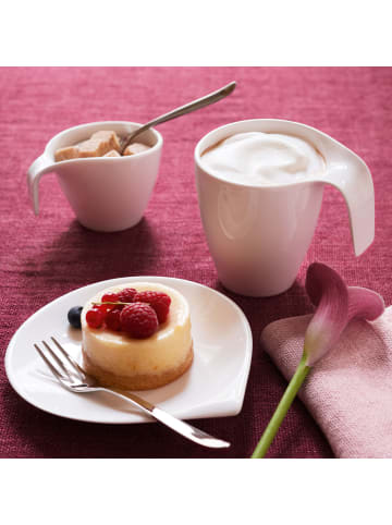 Villeroy & Boch Kaffeetasse mit Untertasse Flow 200 ml in weiß