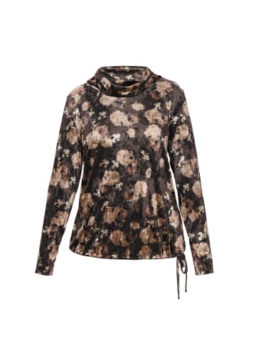 Albee Women Blouse in Brown Multicolor