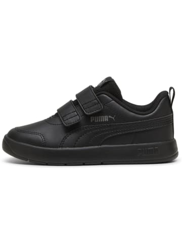 Puma Kinder Sneaker "Courtflex V3 V PS" in Schwarz