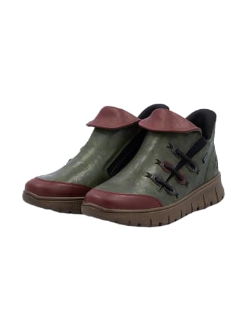 rieker Maya – Hohe Sneaker aus Leder Schwarz