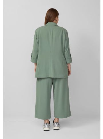 QS Indoor-Blazer in 7927_dunkles salbeigrün