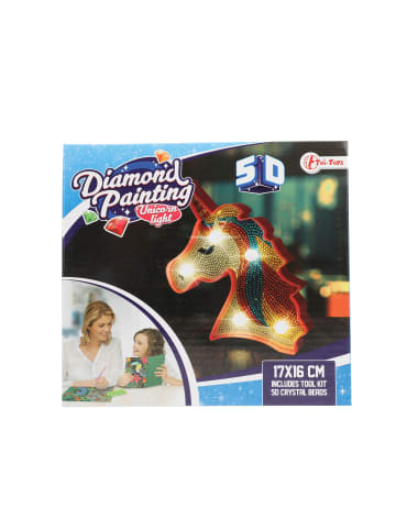 Toi-Toys DIY - Diamant - Einhornlampe (5D) in mehrfarbig