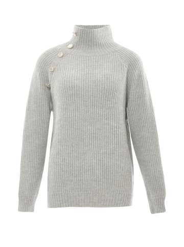 faina Pullover in HELLGRAU MELANGE