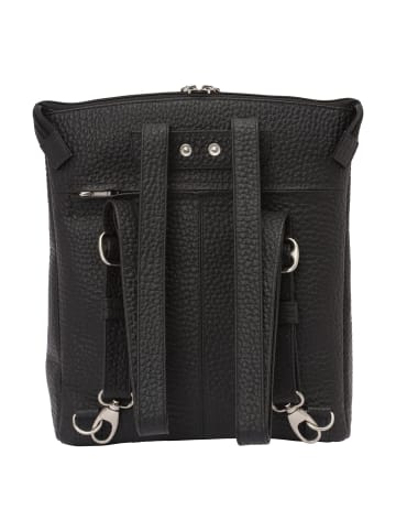 VLD VOi Leather Design Hirsch Imma City Rucksack Leder 30 cm in schwarz
