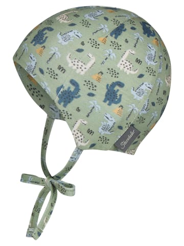 Sterntaler Beanie Dinokinder in hellgrün