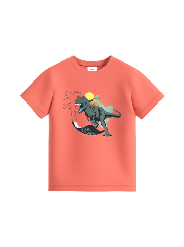 s.Oliver T-Shirt kurzarm in Orange