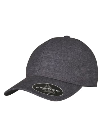  Flexfit  Flexfit Accessoires Flexfit Delta Carbon Cap in melange charcoal