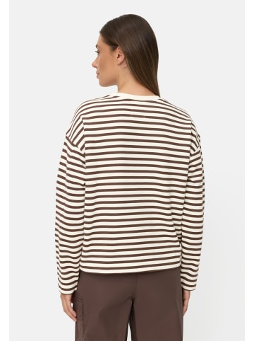 Camel Active Sweatshirt aus 100% Baumwolle in Braun
