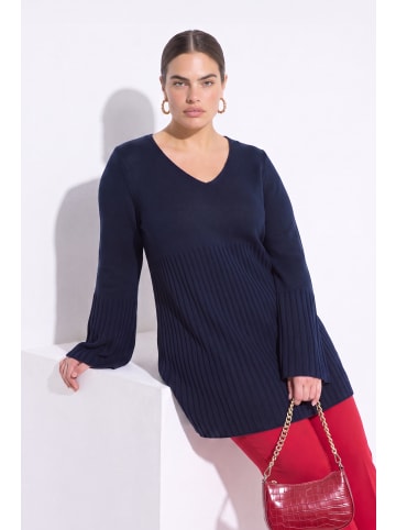 MIAMODA Pullover in dunkles marine