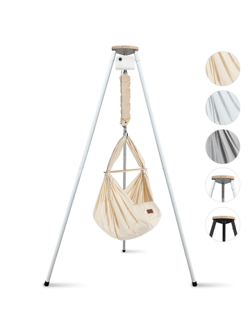 Schmusewolke Federwiege mit Tipi und Motor