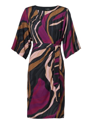 Mart Visser Milan Print Kleid Dark Berry