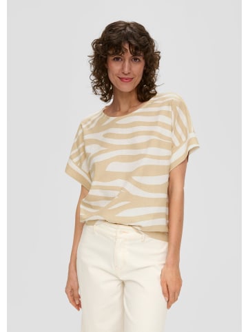 s.Oliver T-Shirt in 81A0_beige