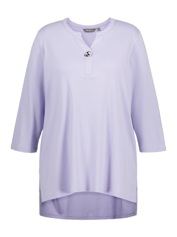 Ulla Popken Shirt in lavendel