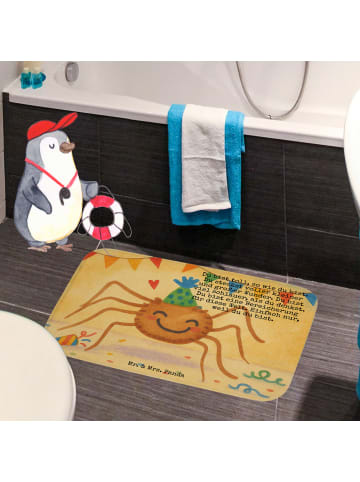 Mr. & Mrs. Panda Duschvorleger Spinne Agathe Party Design mit Sp... in Weiß