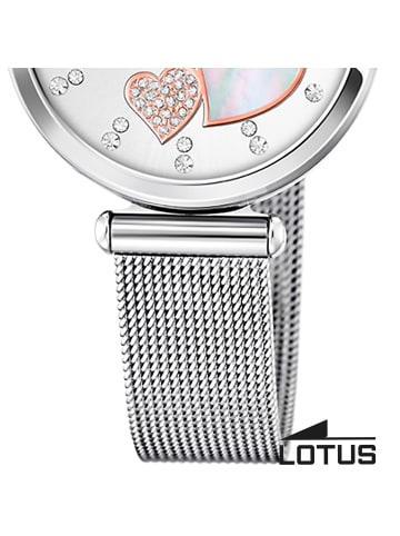 Lotus Analog-Armbanduhr Lotus Bliss silber klein (ca. 29mm)