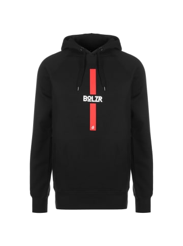 Bolzr Kapuzenpullover Bolzr x OUTFITTER in schwarz / rot