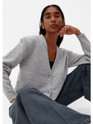 s.Oliver Strickjacke in 9400_grau meliert