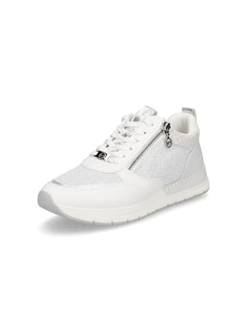 Tamaris Sneaker in Weiß Glitzer