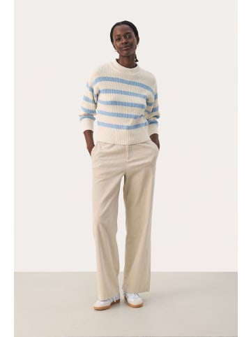 PART TWO Strickpullover RetaPW in Soft Chambray Stripe
