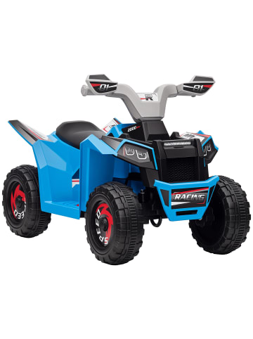 HOMCOM 6V Elektro Kinderquad 2,5 km/h Blau