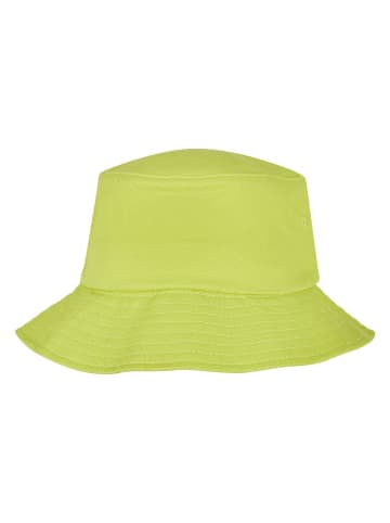 Flexfit Flexfit Unisex Flexfit Cotton Twill Bucket Hat in greenglow