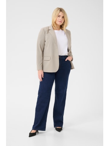 KAFFE curve Blazer KCsakira in Elephant Skin Melange