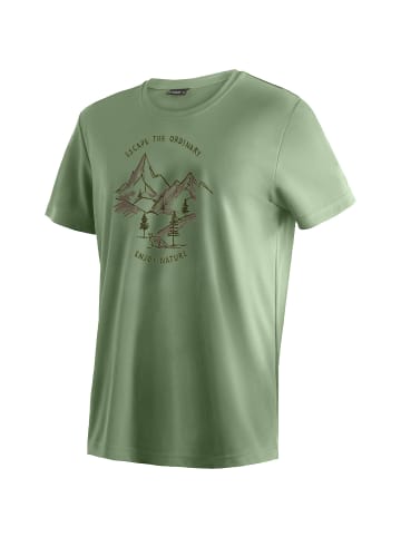 Maier Sports Dieter Print in Grün2068