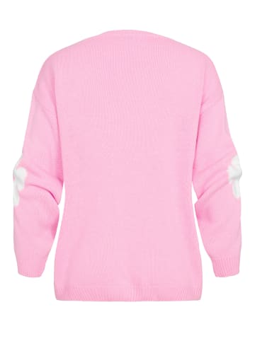 Cloud5ive Crew Neck Jumper in coral/offwhite