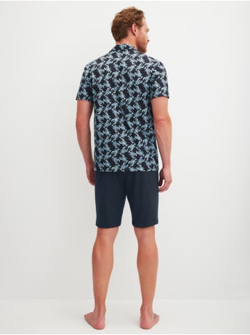 Calida Pyjama in dark sapphire