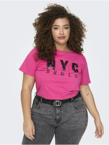 Bestelle Rundhals T-Shirt für Damen in fuchsia