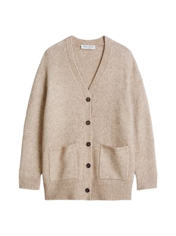 Marc O'Polo Long-Cardigan loose in Light Brown