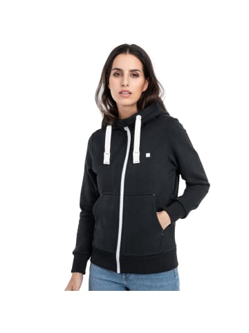 DEPROC Active Kapuzensweatjacke FinjaCMYK II in Schwarz