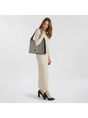 Tom Tailor Malie Shopper Tasche 40 cm in stripes black