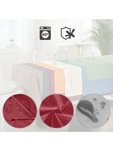 Erwin Müller Jacquard Tischset 2er-Pack Greven in rot