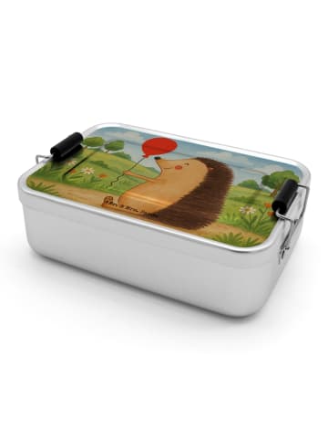 Mr. & Mrs. Panda Lunchdose Igel Luftballon Design ohne Spruch in Weiß