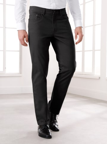 Sieh an! Thermo-Jeans in schwarz