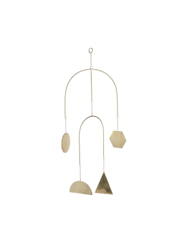 Butlers Mobile 4 Ornamente Länge 48cm PEACEFUL HOME in Gold