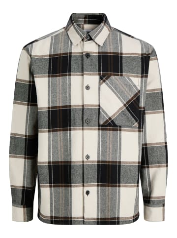 Jack & Jones Overshirt in Cloud Dancer