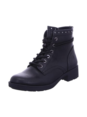 Tamaris Schnürstiefelette in schwarz