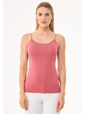 Organication Top "WOR13350" in Wüstenrosé