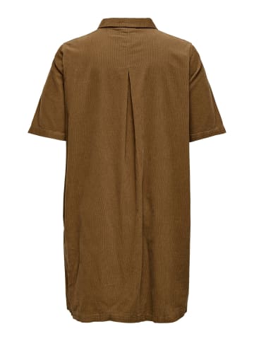 ONLY Carmakoma Kleid in Toasted Coconut