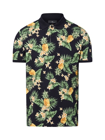 Nils Sundström Poloshirt in marine grün