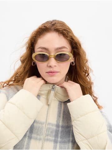 comma Jacke in beige grau - 0001