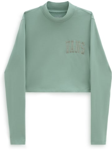 Vans Top "Mini Mock Neck Ls" in Grün