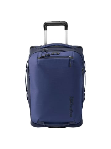 Eagle Creek Expanse Intl Carry On 35 - 2-Rollen Reisetasche 13" 55 cm recycelt (midnight black) in pilot blue