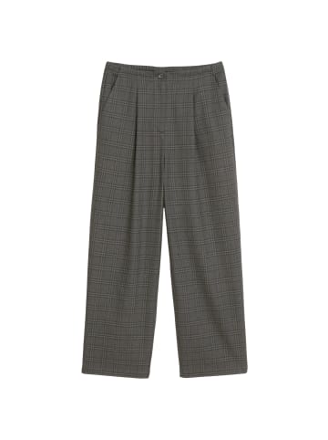 Marc O'Polo DENIM Karohose loose tapered in Dark Grey